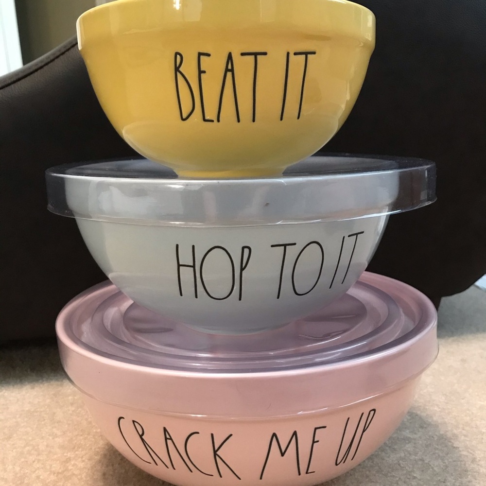 Rae Dunn Easter Mixing Bowl Set!